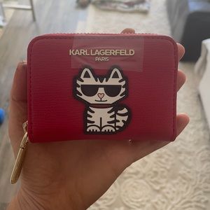 Karl Lagerfeld Lunar New Year Zip around wallet